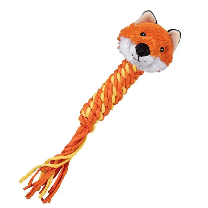 - Natural rubber pet toys- Natural rubber pet toysMedium Kong Winder Fox Dog Toy