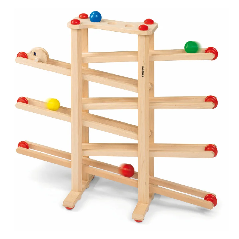 - ​​Pet toys under    yuanFagus Wooden Marble Run XL