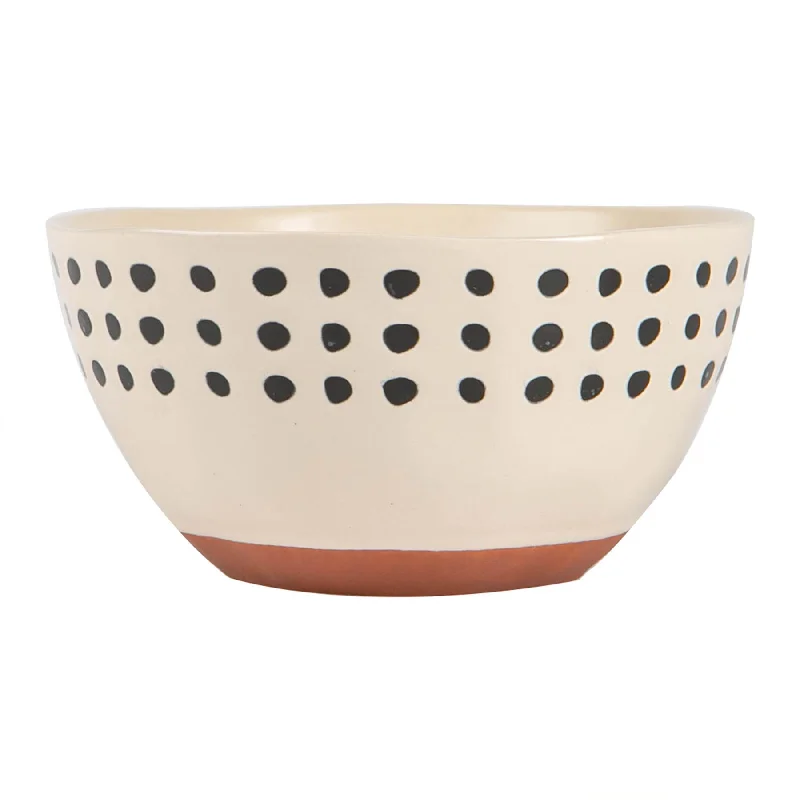 - Pet electric nail grinder silent model15cm Spotted Rim Portuguese Stoneware Cereal Bowl - By Nicola Spring