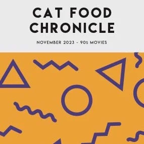    - Cat food for multi-cat households  Cat Food Chronicle November 2023 - Linzer Cookies and Vanilla Cherry Marshmallows - Digital Download