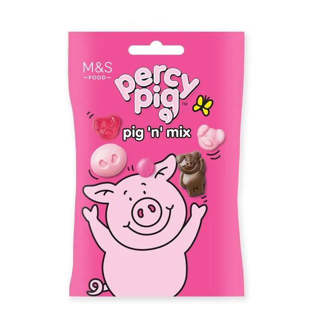 - Custom pet birthday cakeM&S Percy Pig 'n' Mix   115g