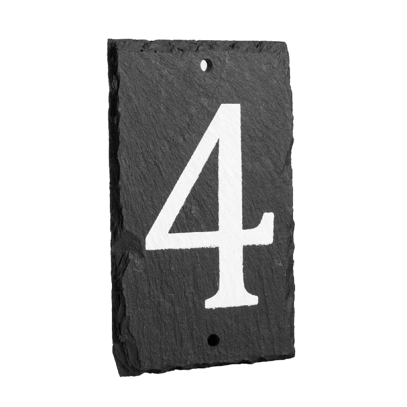 - Summer pet ice matNumber 4 Slate House Sign - By Nicola Spring