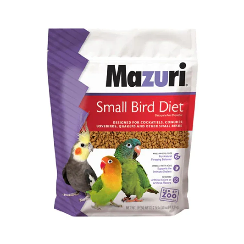 - Teething and chewing toys for puppiesMazuri Small Bird Diet 1kg