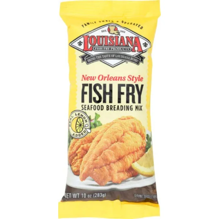 - Degradable pet feces bagLouisiana Fish Fry - Fish Fry Lemon Northern Style Mix, 10 Oz - Pack of 12