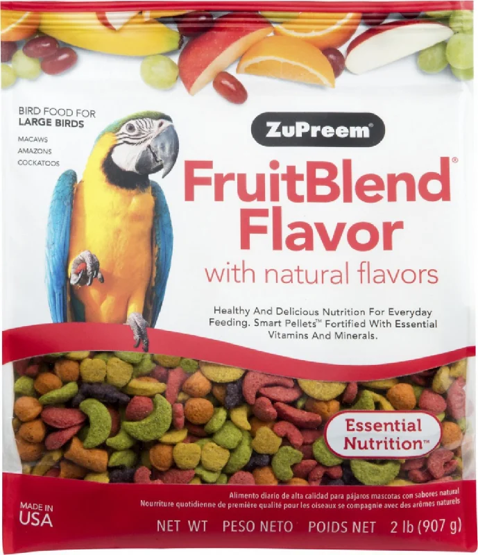 - Custom pet birthday cakeZupreem FruitBlend Flavor Food with Natural Flavors for Large Birds