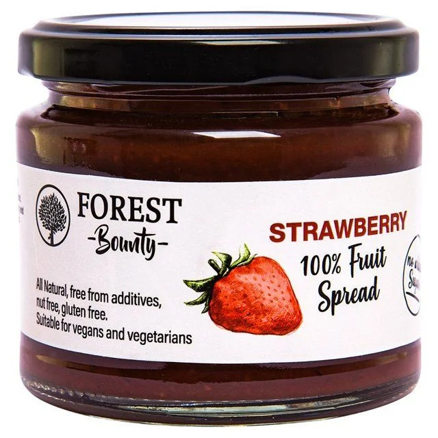 - Natural latex pet mattressForest Bounty 100% Strawberry Fruit Spread    250g