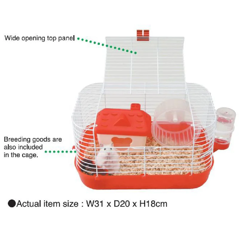 - Chinchilla cooling ice nest ceramic plateGEX Haster Cage Petite (W31cm x D20cm x H18cm)