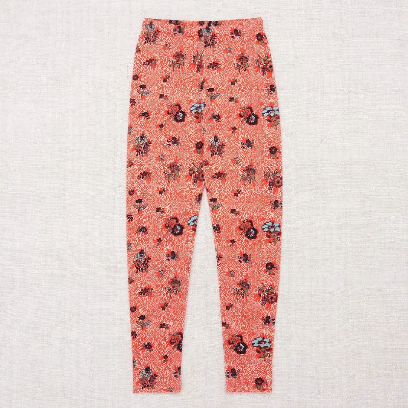 - Dog disposable foam shower gelMisha and Puff Legging - Red Flame Holyoke Floral