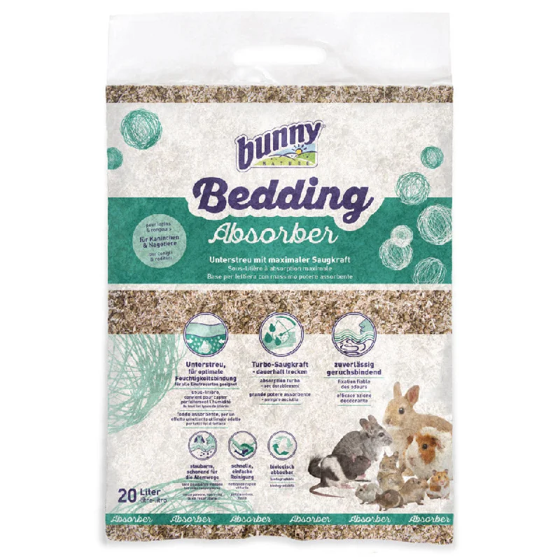 - Pet tear stain cleaning wipesBunny Nature Bedding Absorber 20L