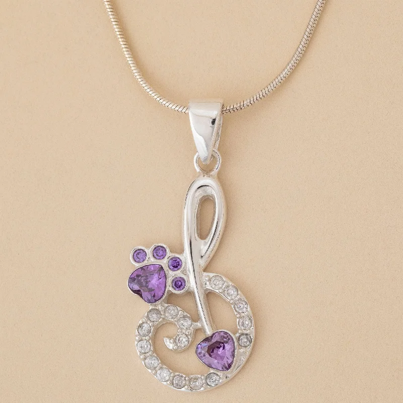 - Pet smart GPS locatorSterling Silver Infinity Paw Print Necklace