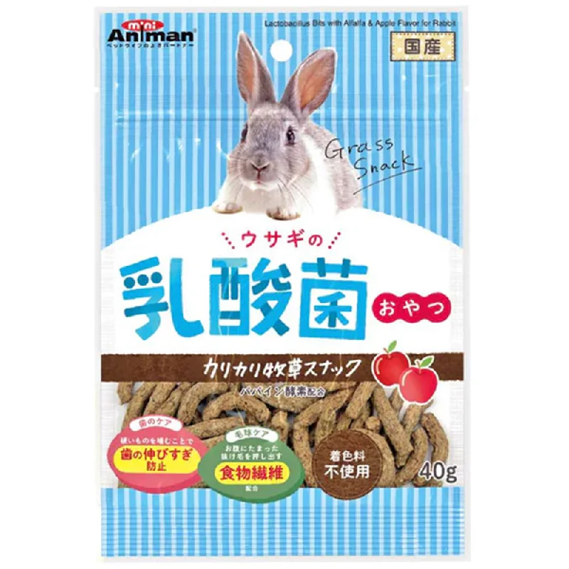 - Pet tear stain cleaning wipesMini Animan Lactobacillus Apple Flavored Alfafa Bits for Rabbit 40g