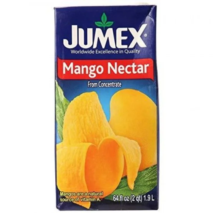 - Air box TSA certified check-inJumex - Nectar Mango 1.89 Lt - Pack Of 8