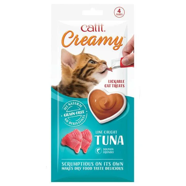 - Teething and chewing toys for puppiesCATIT Creamy Treats Tuna