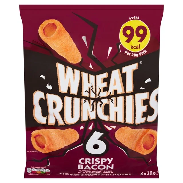 - Cat hair ball removal and hair removal creamWheat Crunchies Bacon Multipack Crisps   6 per pack