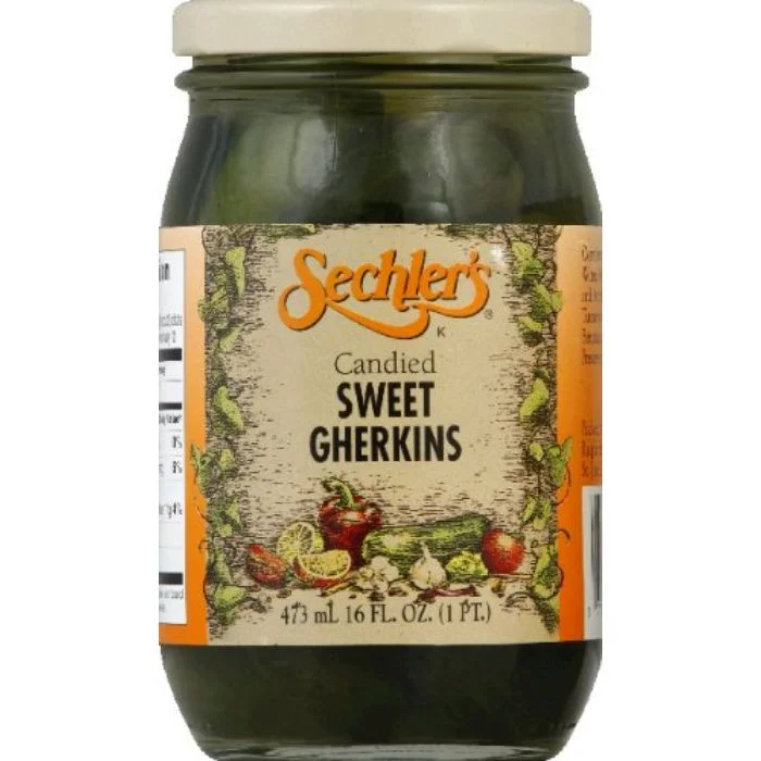 - Elderly dog ​​joint care mattressSechler's Candied Sweet Gherkins 16 oz - Pack of 6