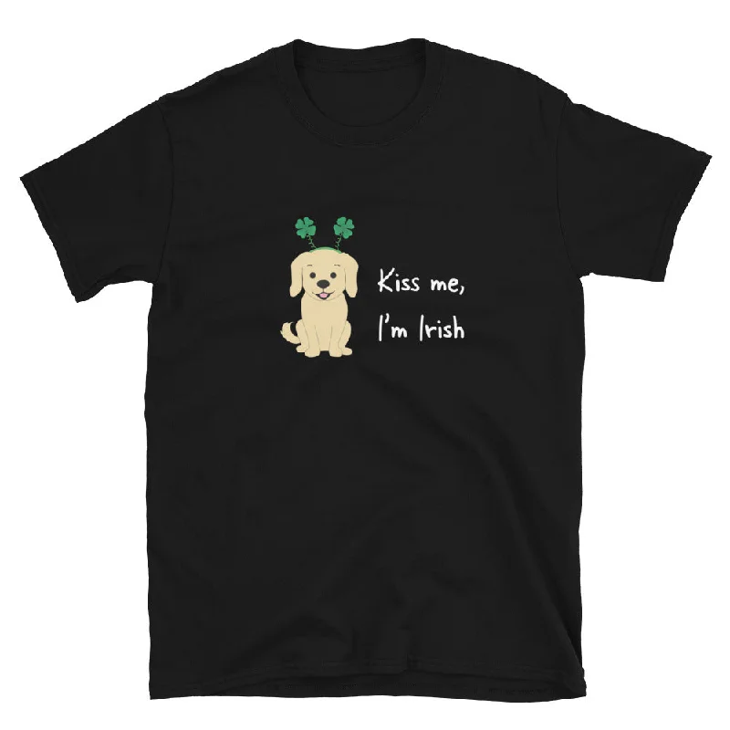 - Pregnant cat delivery room warming boxKiss Me I'm Irish Dog T-Shirt