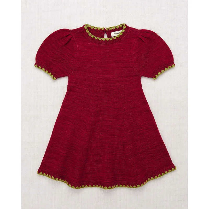 - Parrot climbing and standing wooden frameMisha and Puff  Berry Crochet Trim Puff Dress