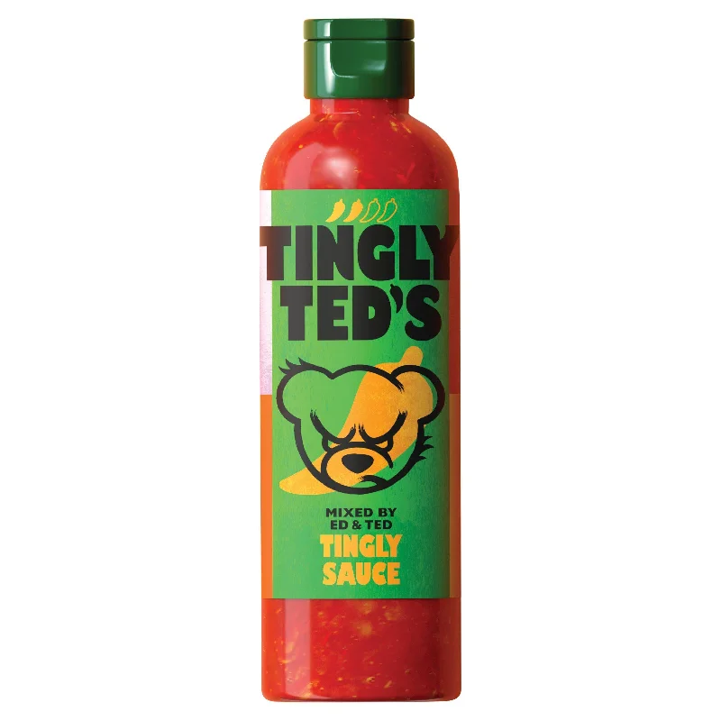 - Organic cotton dog bibsTingly Ted’s Tingly Medium Hot Sauce 265g