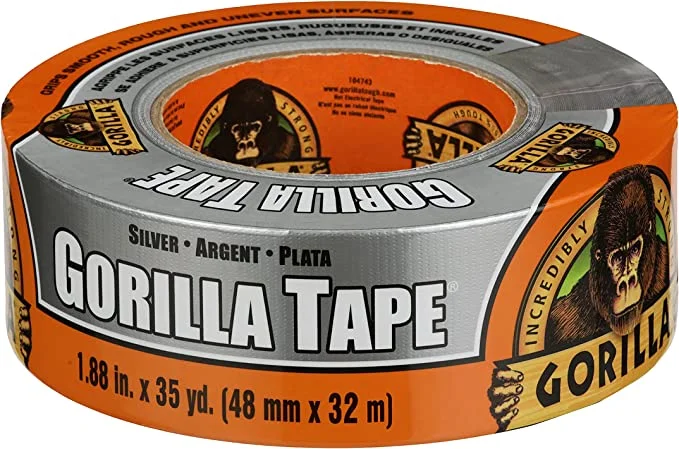 - Hamster silent running wheel to prevent chewing35 YD Gorilla Duct Tape - SILVER