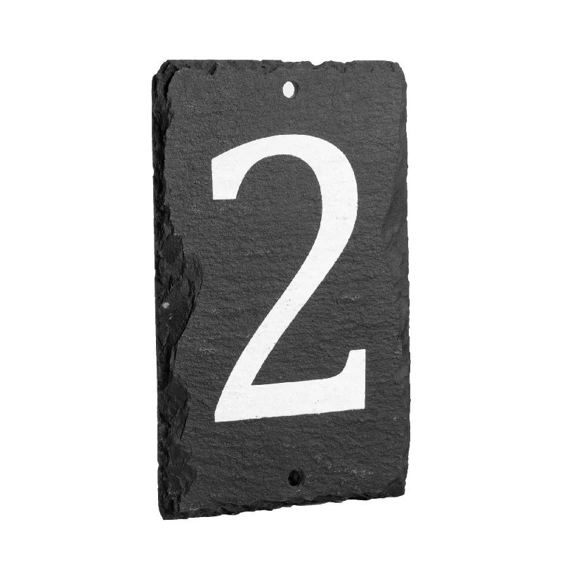  -Non-contact cat thermometerNumber 2 Slate House Sign - By Nicola Spring