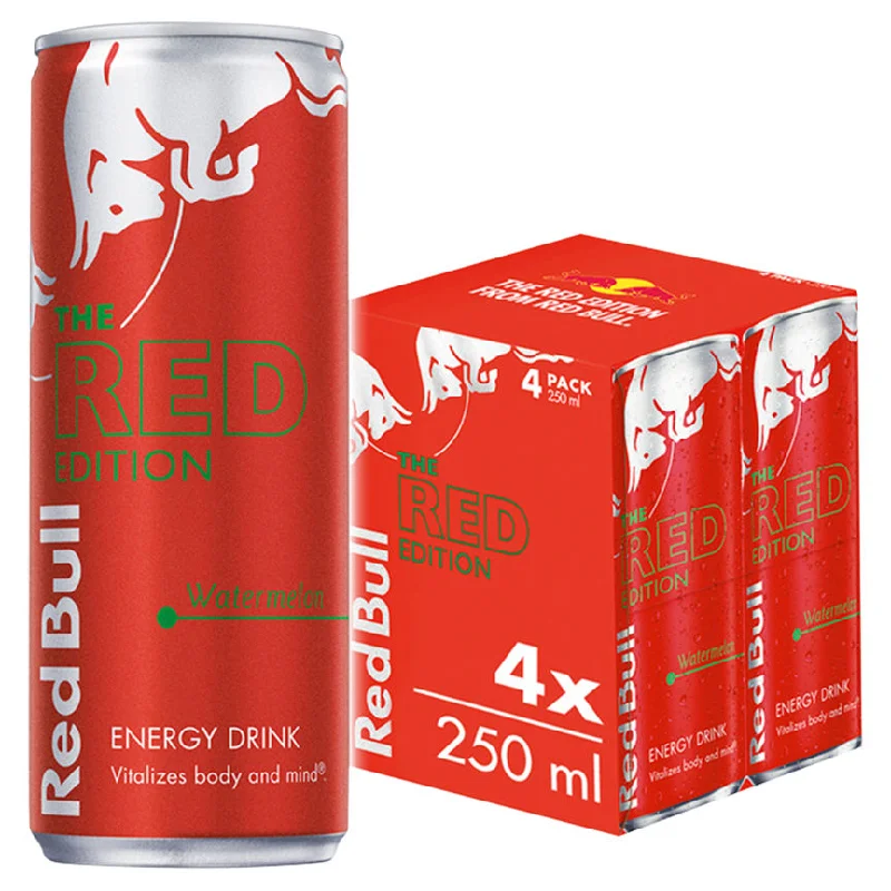 - Pet diabetes prescription foodRed Bull Energy Drink Red Edition Watermelon Cans 4x250ml