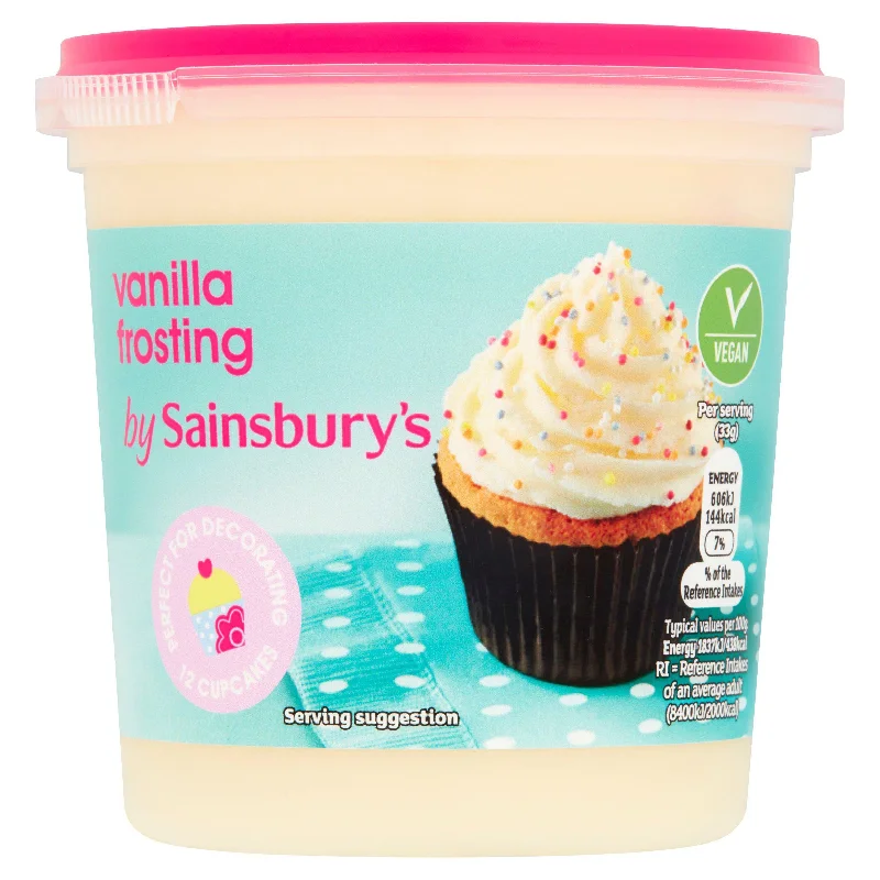 ---Sainsbury's Vanilla Icing 400g