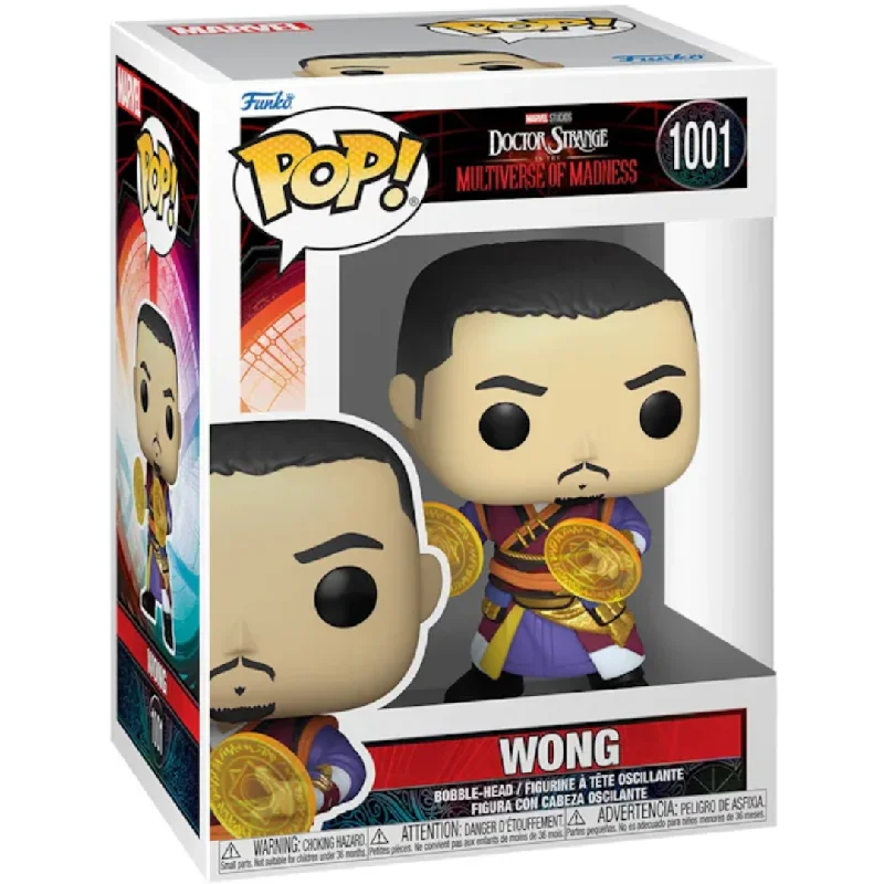 Pet ProductsFunko Pop! Marvel Studios Doctor Strange and The Multiverse of Madness Wong Figure #1001