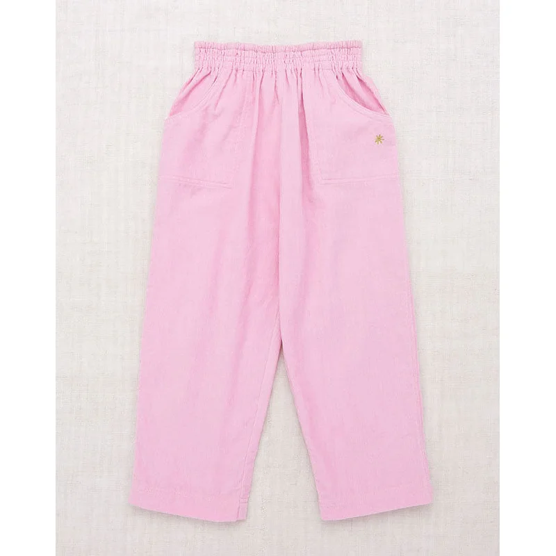 - Parrot climbing and standing wooden frameMisha and Puff  Pink Lilac Corduroy Camp Pant