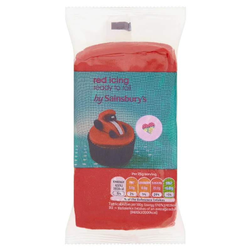 - Degradable pet feces bagSainsbury's Ready to Roll Red Icing 250g