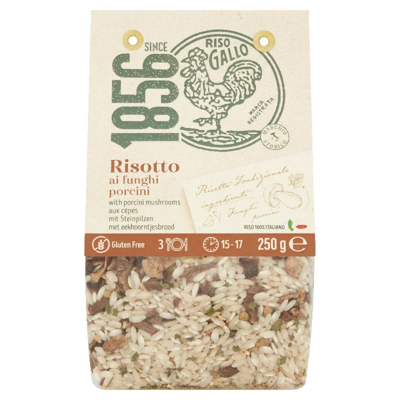 - Summer pet ice matRiso Gallo Risotto with Porcini Mushrooms 250g