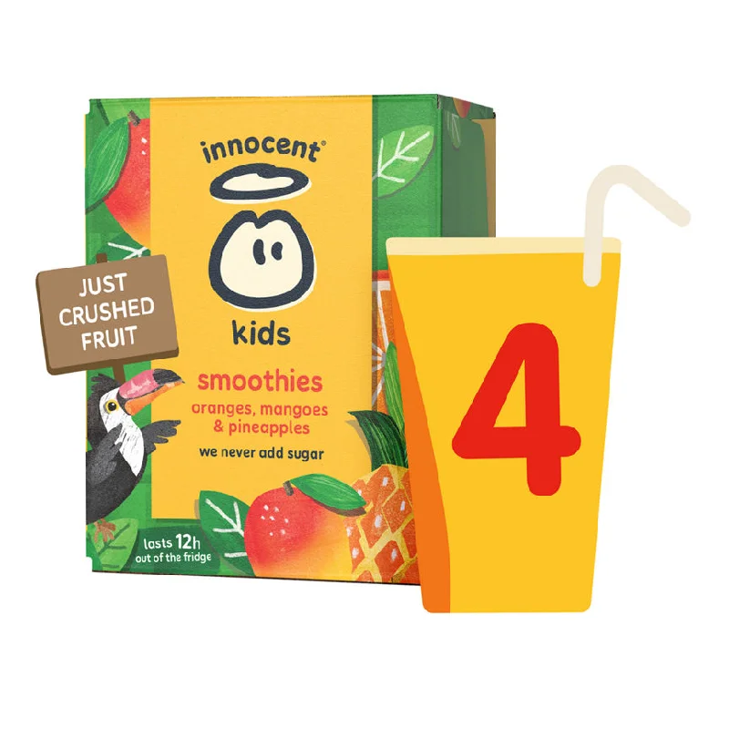 - Cat stress soothing sprayInnocent Kids' Orange, Mangoe & Pineapple Smoothies