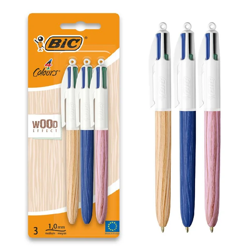 - Postoperative pet anti-licking Elizabethan collarBic Bic 4 Colour Wood Style Retractable Pen - 3pk