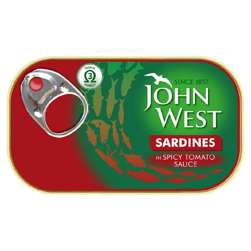 - Postoperative pet anti-licking Elizabethan collarJohn West Sardines in Spicy Tomato Sauce