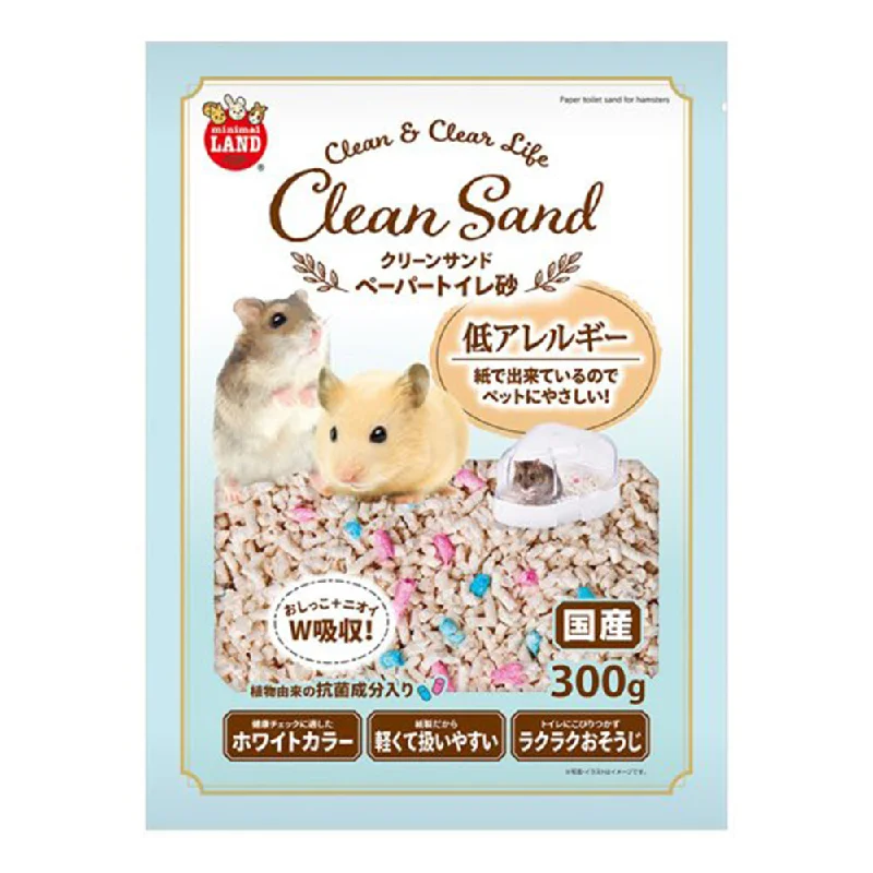 - Degradable pet feces bagMarukan Clean & Clear Life Paper Toilet Sand for Hamster 300g (ML382)