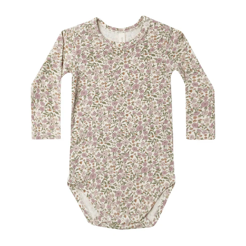 - Chinchilla cooling ice nest ceramic plateQuincy Mae Flower Field Bamboo Long Sleeve Bodysuit