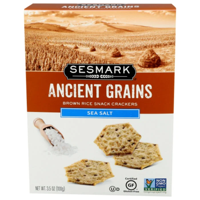 - Car dog seat beltSesmark Ancient Grains Crackers Sea Salt 3.5 oz - Pack of 6