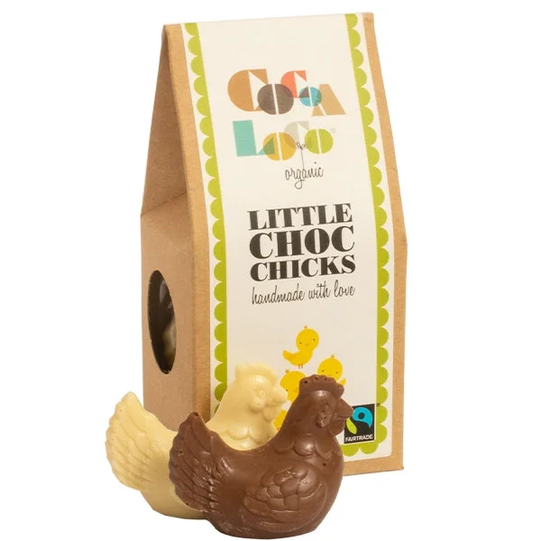 - Car dog seat beltCocoa Loco Little Fairtrade Chocolate Chickens 100g