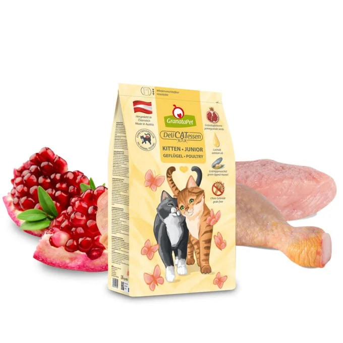 ---GRANATAPET Cat Dry Food Delicatessen Kitten / Junior Poultry