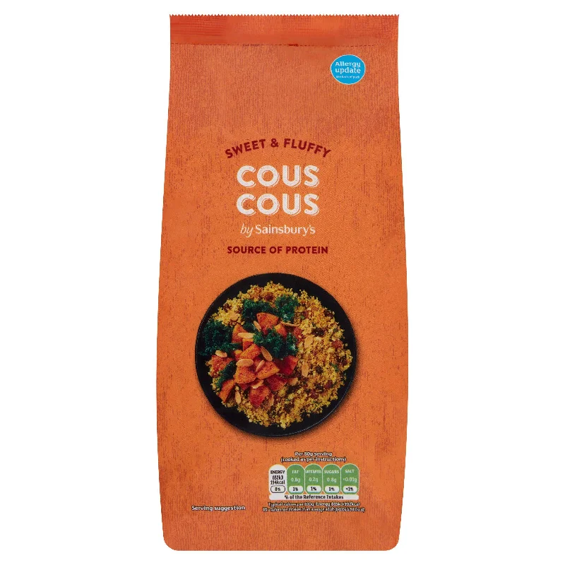 - Degradable pet feces bagSainsbury's Cous Cous 1kg