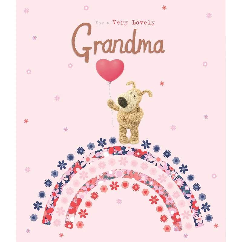  -Anti-scratch scratching board AND cat bed in oneCarlton Birthday Lovely Grandma Boofle Flower Rainbow Greeting Card