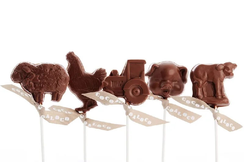 - Winter warm clothes for short-haired dogsCocoa Loco Milk Chocolate Farm Lolly 30g