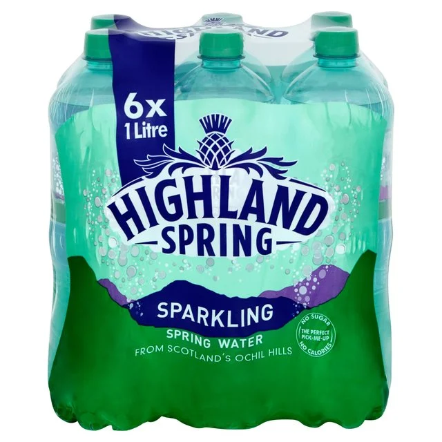 Pet ProductsHighland Spring Sparkling Water   6 x 1L