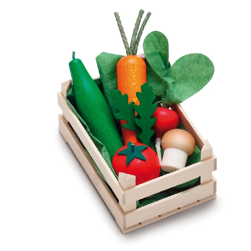 - Winter dog thick down jacketErzi Small Assorted Wooden Vegetables Play Food Set