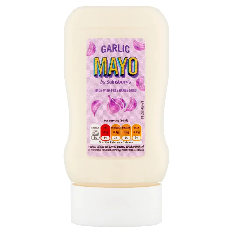 - Winter dog thick down jacketSainsbury's Garlic Mayonnaise 280ml