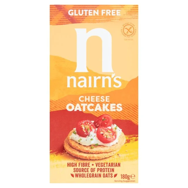 - Pet monitor with cameraNairn's Gluten Free Cheese Oatcakes   180g