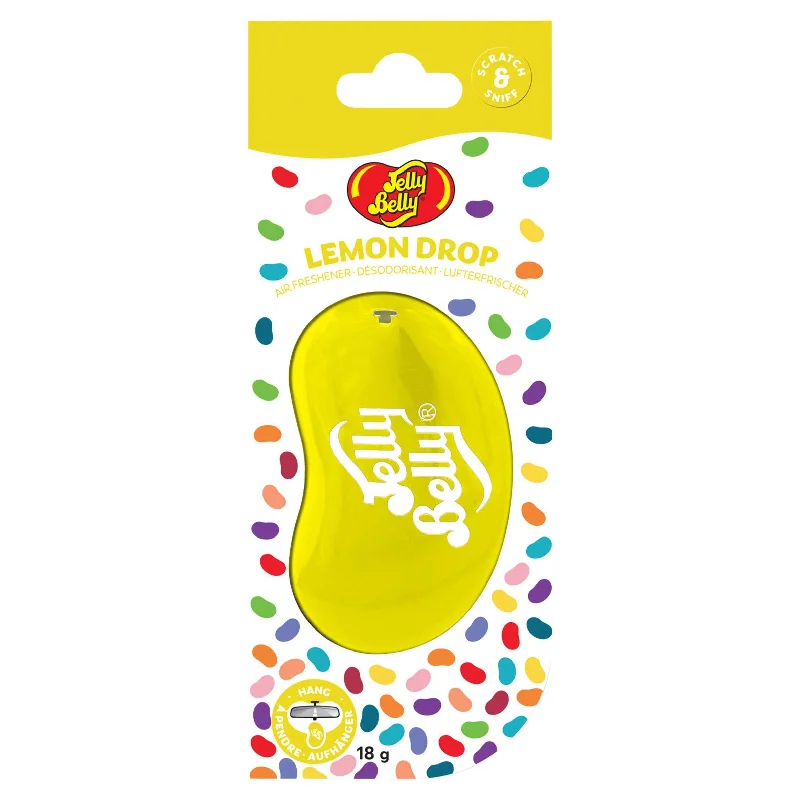 - Natural latex pet mattressJelly Belly Lemon Drop 3D Airfreshener