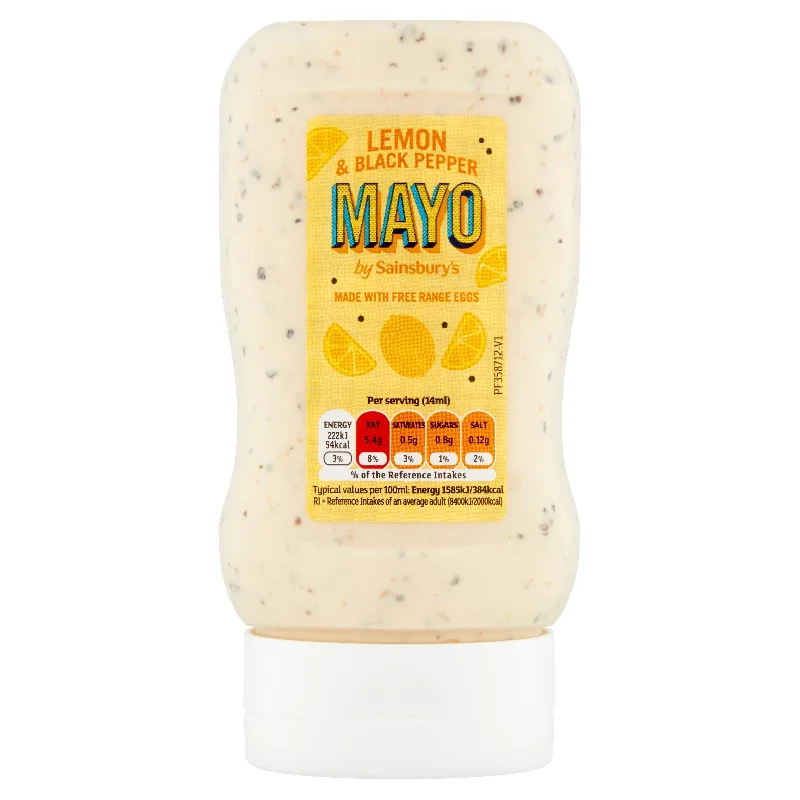 - Dog heart rate monitoring collarSainsbury's Lemon & Black Pepper Mayo 280 ml