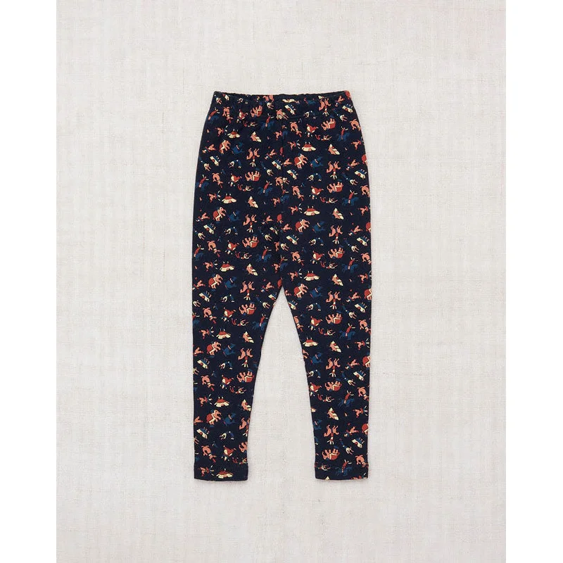 ---Misha and Puff Layette Circus Print Leggings - Ink Circus