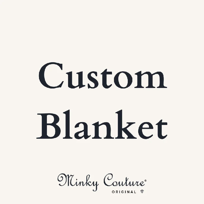 - Natural latex pet mattressPersonalized Custom Minky blankets