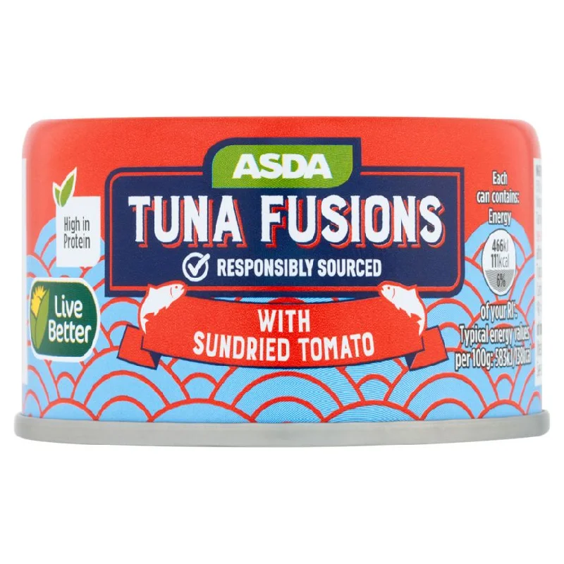 ---ASDA Tuna Fusions with Sundried Tomato 80g